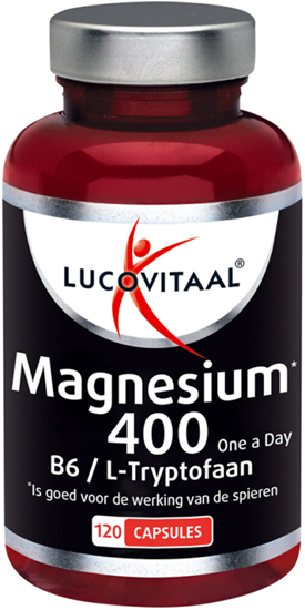 LUCOVITAAL MAGNESIUM 400 B6LTRYPTOFAAN 120ST